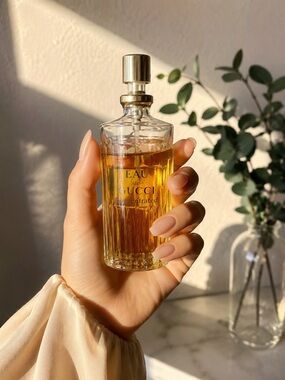 Gucci Eau de Gucci Concentrated Perfume — Amber Gold Bottle